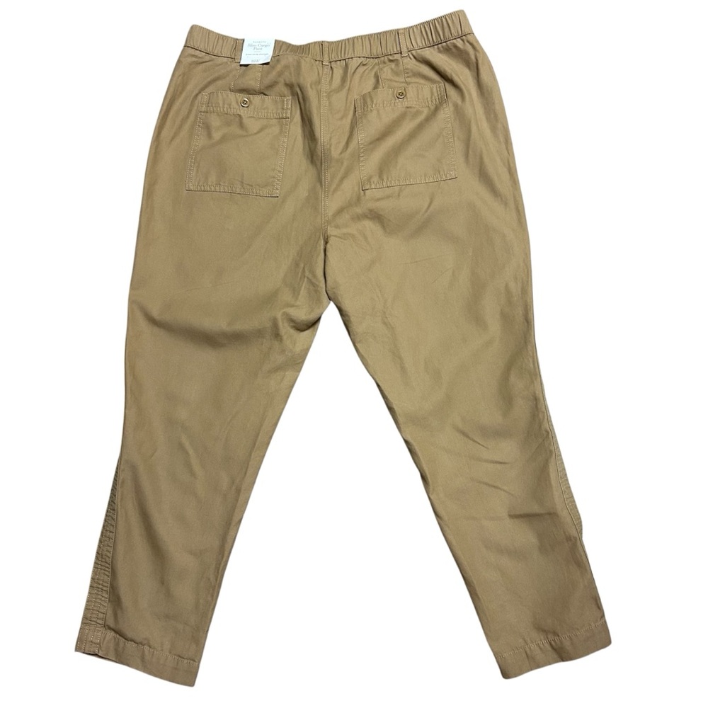 Talbots Women’s Slim cargo pants Khaki Chinos NWT 16W